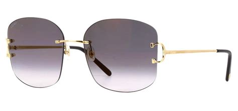 cartier ct0037rs|Cartier CT0037RS Square Sunglasses .